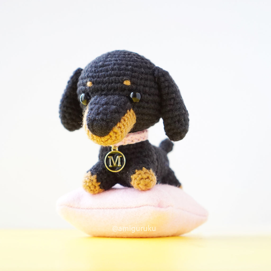 Dachshund Dog Amigurumi Crochet Pattern