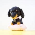 Dachshund Dog Amigurumi Crochet Pattern