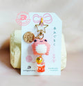 Froggy Salmon Amigurumi Keychain