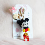 Mickey Mouse Amigurumi Keychain