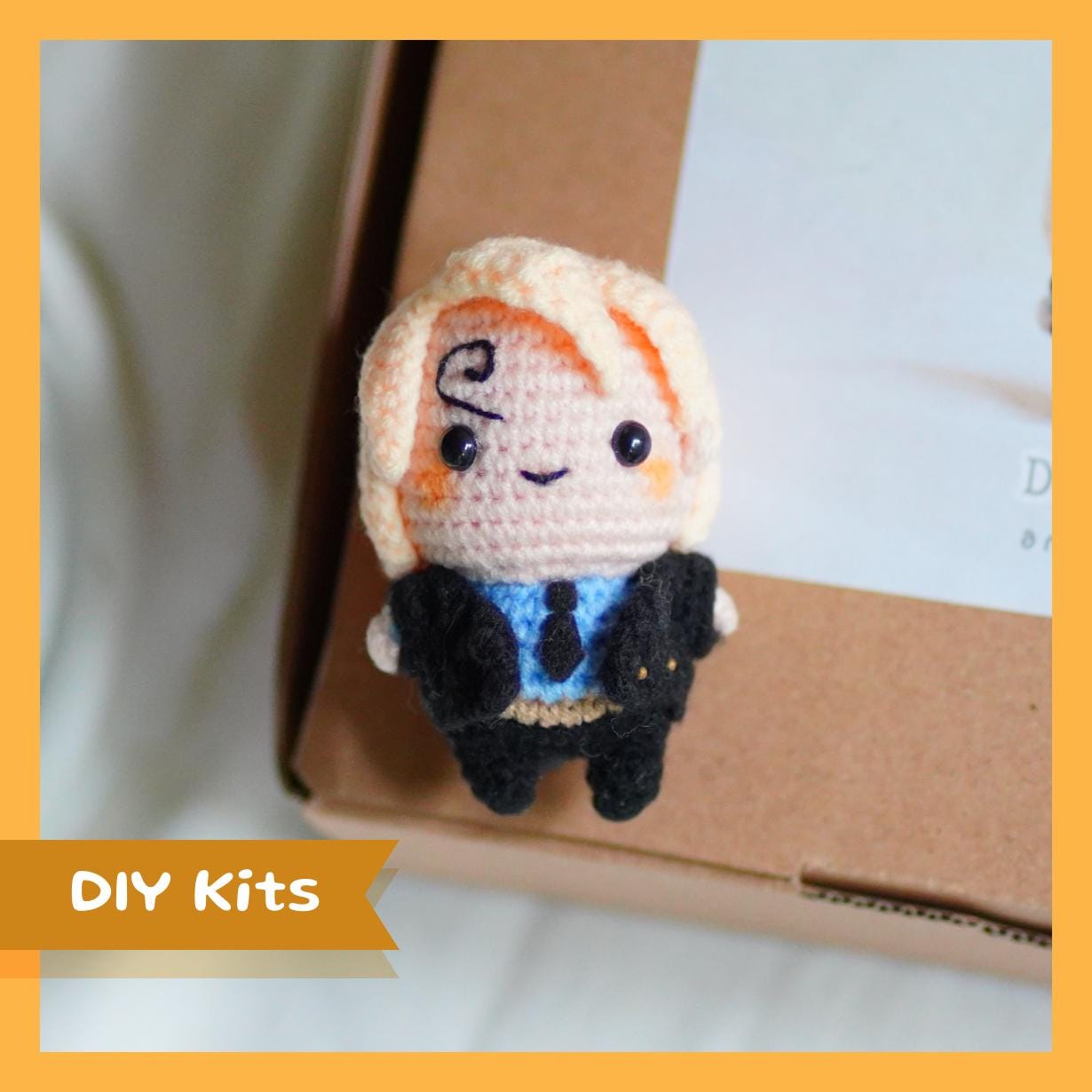 Blonde Chef Pirate - DIY Crochet Kits