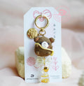 Sling Bag Brown Bear Amigurumi Keychain