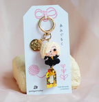 Blond Chef  Amigurumi Keychain