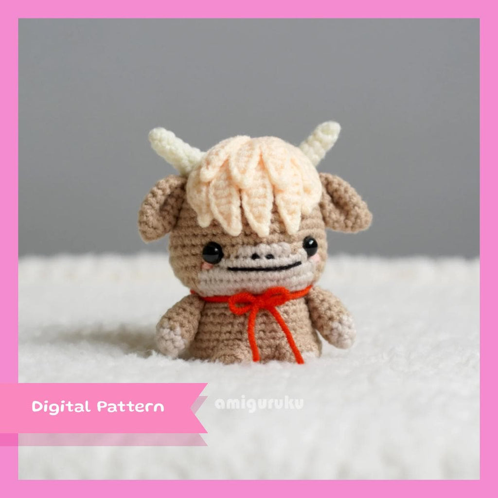 Gobba the Ox Amigurumi Crochet Pattern