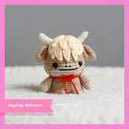 Gobba the Ox Amigurumi Crochet Pattern