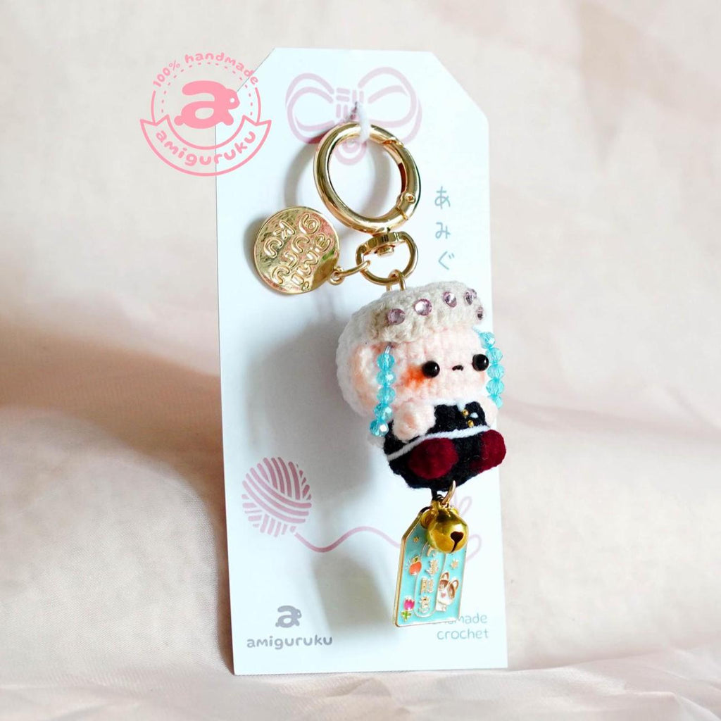 Sound Swordman Amigurumi Keychain