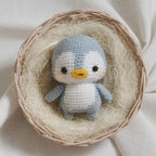 The Lost Baby Penguin Amigurumi Doll