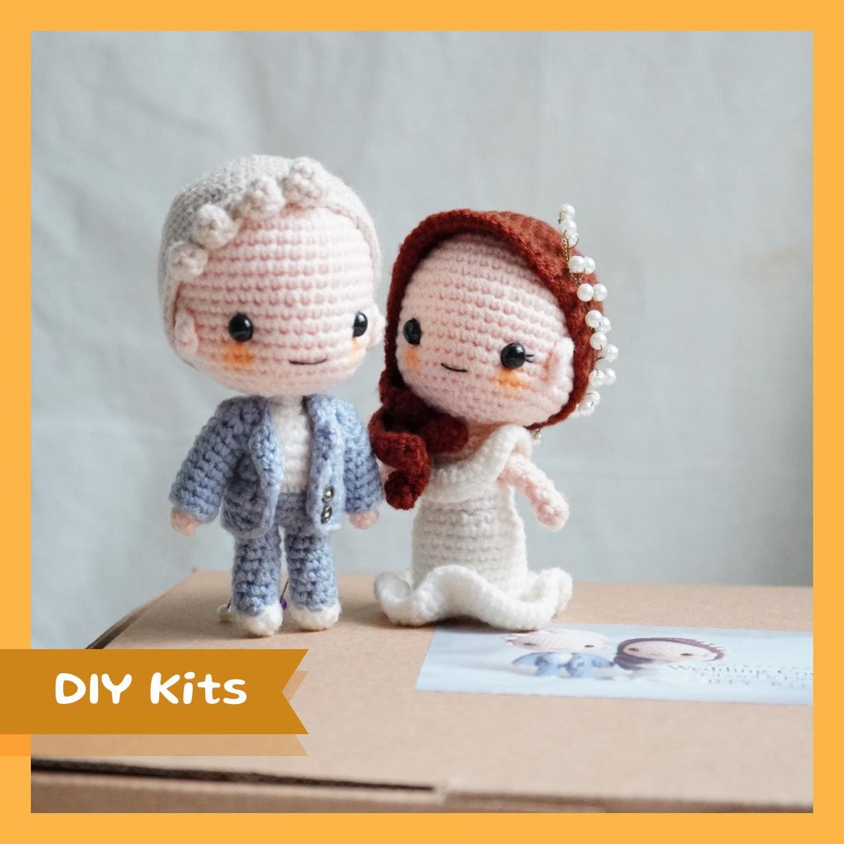 Wedding Couple - DIY Crochet Kits