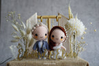 Edward & Elena the Wedding Couple Amigurumi Crochet Pattern