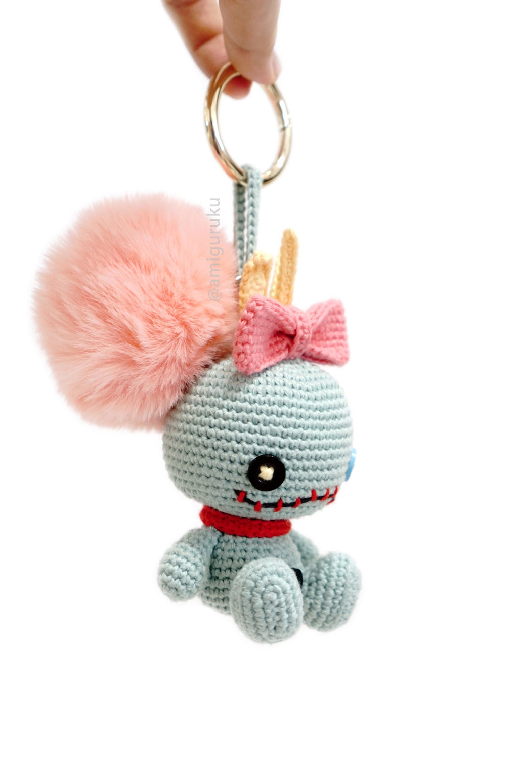 Button Eye Rag Doll Amigurumi Crochet Pattern