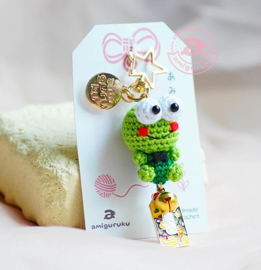 Kawaii Kero Amigurumi Keychain