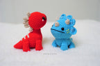 Triceratops & Amargasaurus Amigurumi Crochet Pattern