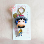 Beast Swordman Amigurumi Keychain