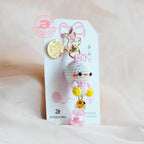 Girl Duck Amigurumi Keychain