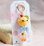 Yellow Chick Amigurumi Keychain