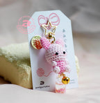 Piglet Amigurumi Keychain