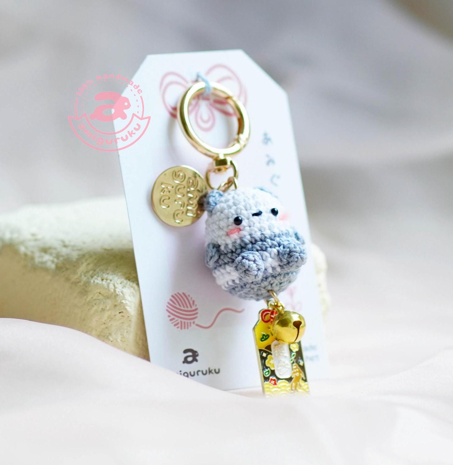 Panda Amigurumi Keychain