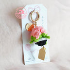 Love Sword Maiden Amigurumi Keychain