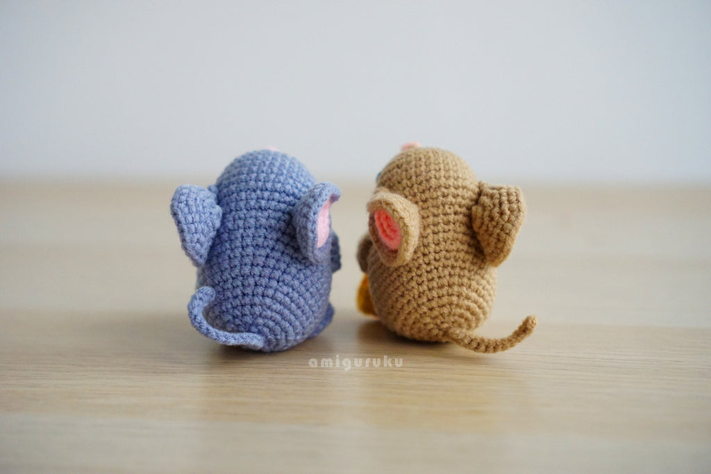Mochi the Mouse Amigurumi Crochet Pattern