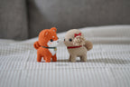 Poodle and Shiba Inu Puppy Amigurumi Crochet Pattern