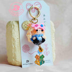 Quirky Dreamer Amigurumi Keychain