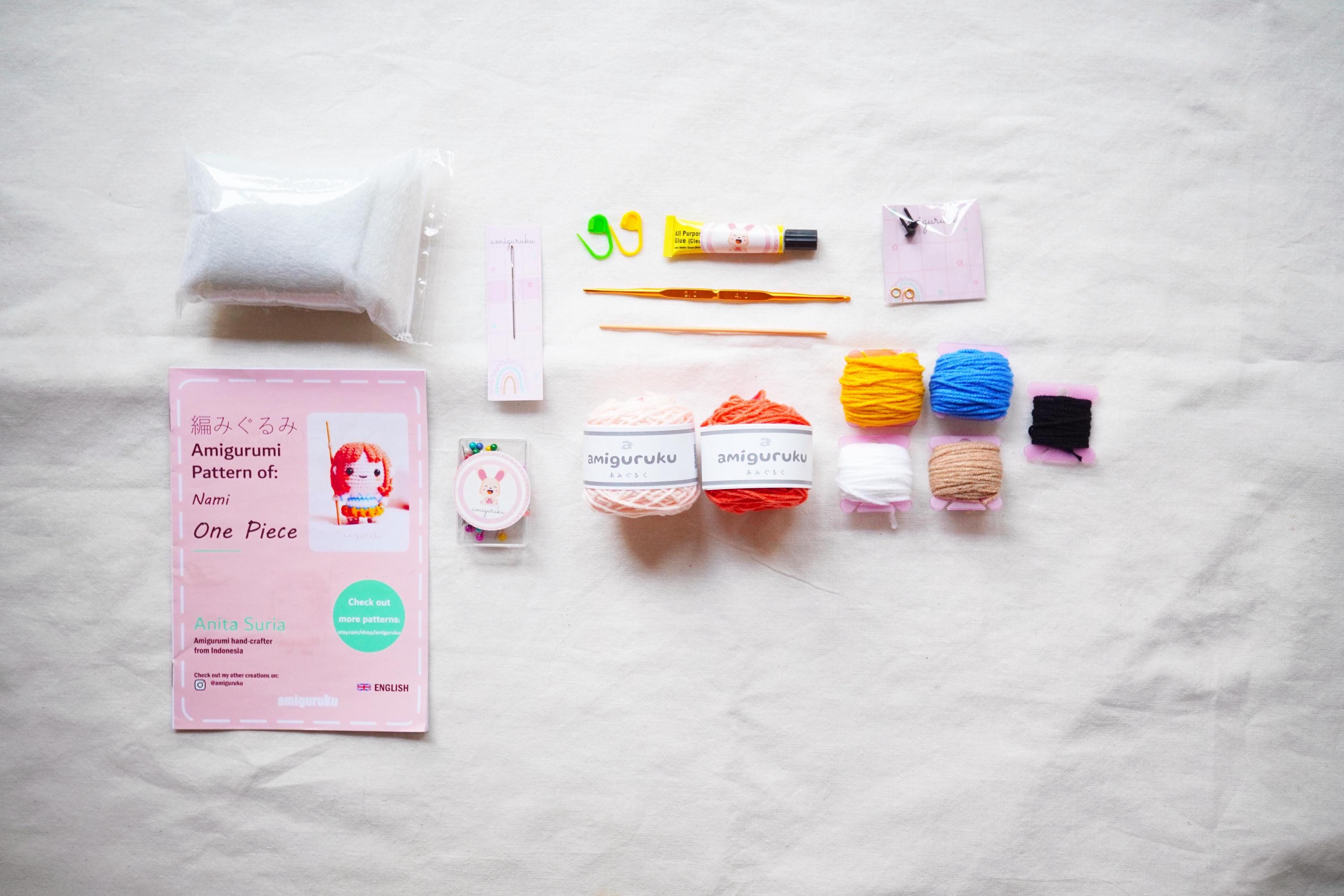 Orange Pirate Girl - DIY Crochet Kits