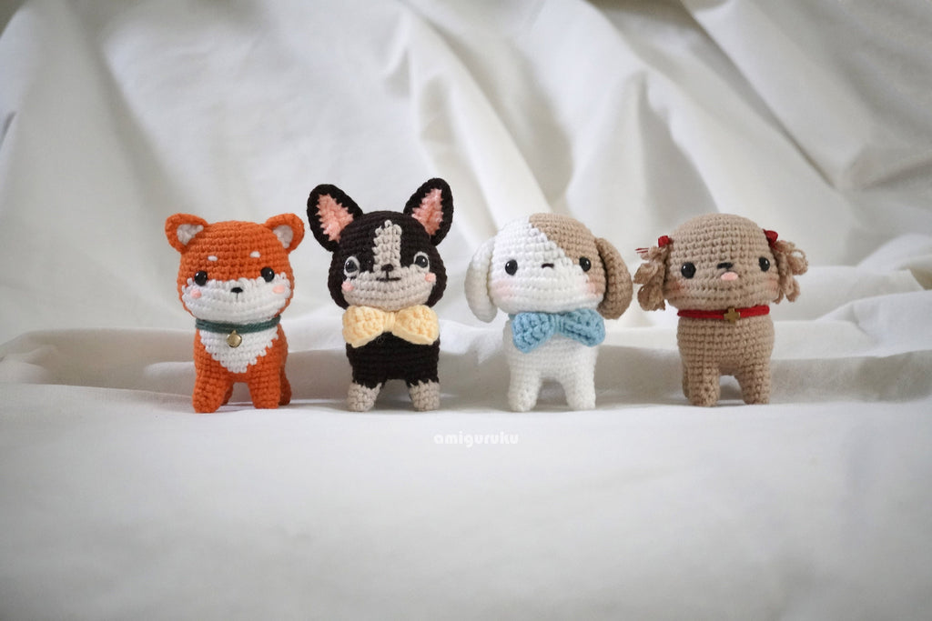 Poodle, Shiba Inu, Beagle, Terrier