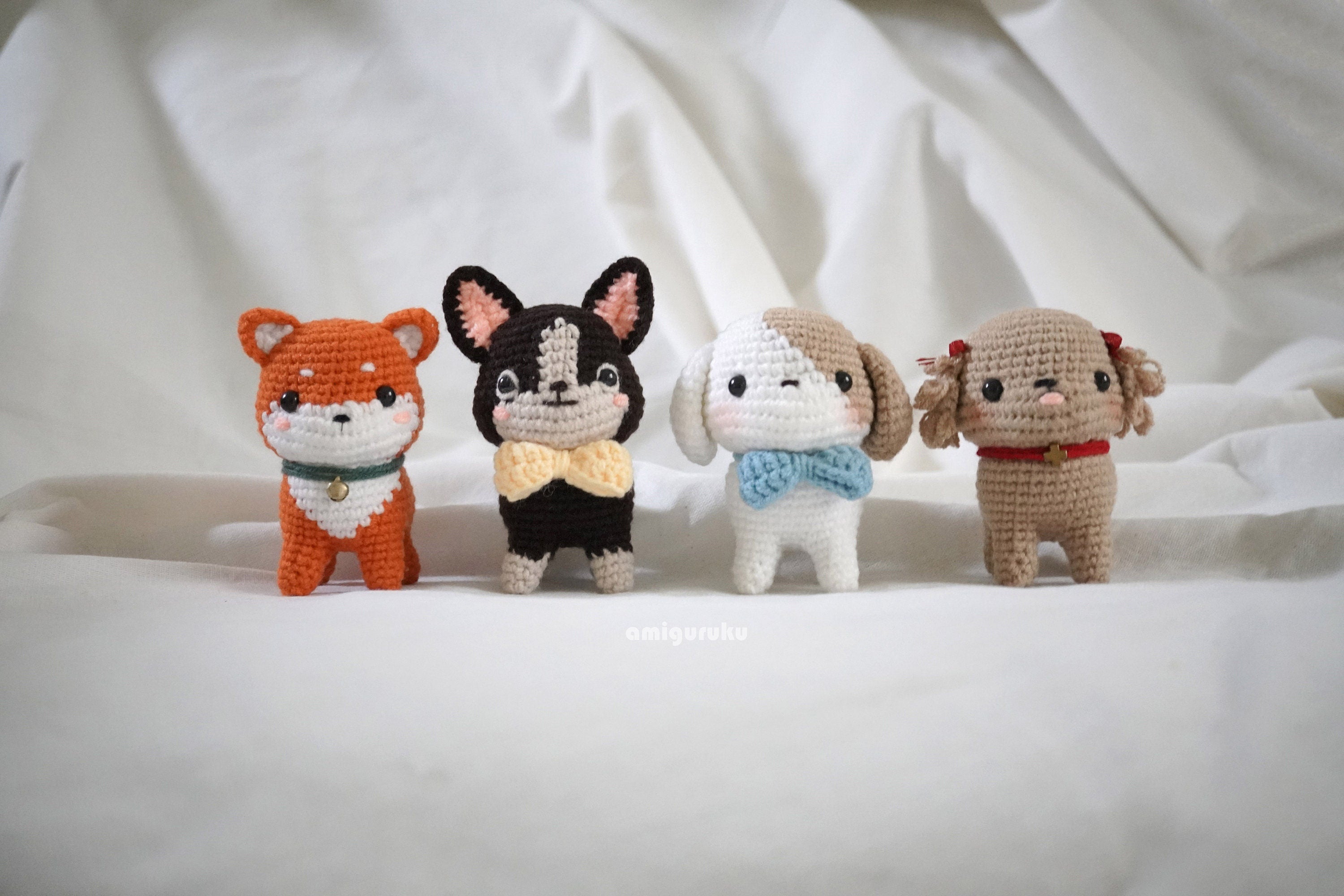 Poodle, Shiba Inu, Beagle, Terrier