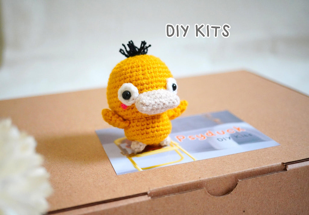 Yellow Duck Monster - DIY Crochet Kits