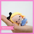 Alice of the Wonderland Amigurumi Crochet Pattern