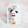 Kawaii Puppy Amigurumi Keychain