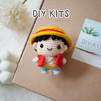 Straw Hat Pirate - DIY Crochet Kits