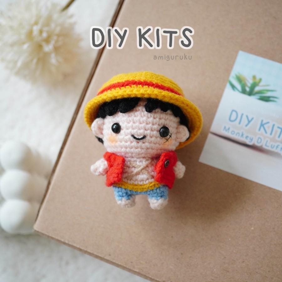 Straw Hat Pirate - DIY Crochet Kits