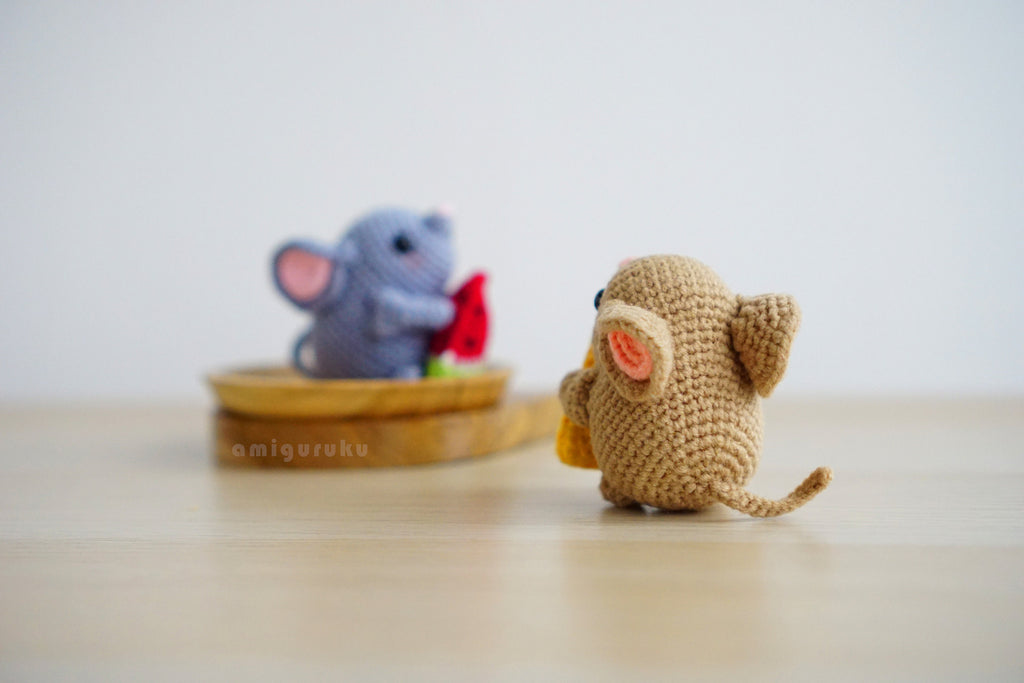 Mochi the Mouse Amigurumi Crochet Pattern