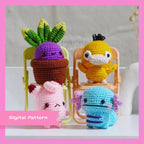 4 in 1 Cute Monsters