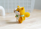 Korin the Squirrel Amigurumi Crochet Pattern