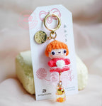 Fish Girl Amigurumi Keychain