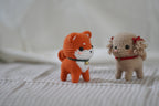 Poodle and Shiba Inu Puppy Amigurumi Crochet Pattern