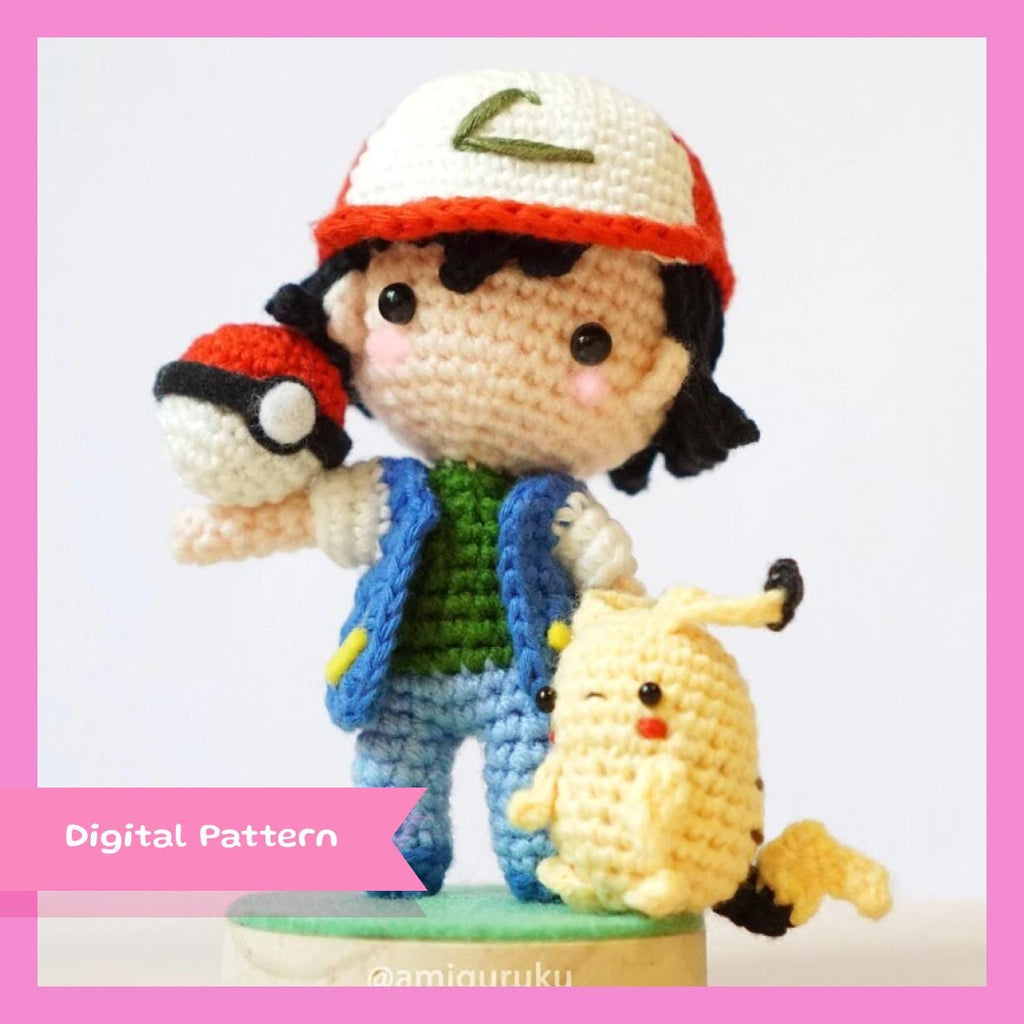 Monster Trainer Amigurumi Crochet Pattern