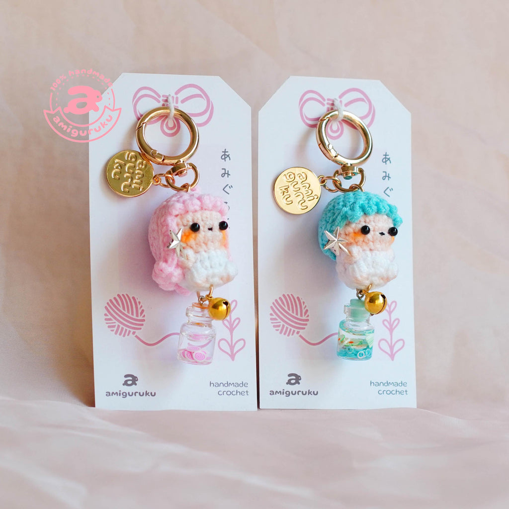 Twinkle Twins Amigurumi Keychain