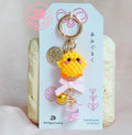 Yellow Chick - Beads Amigurumi Keychain