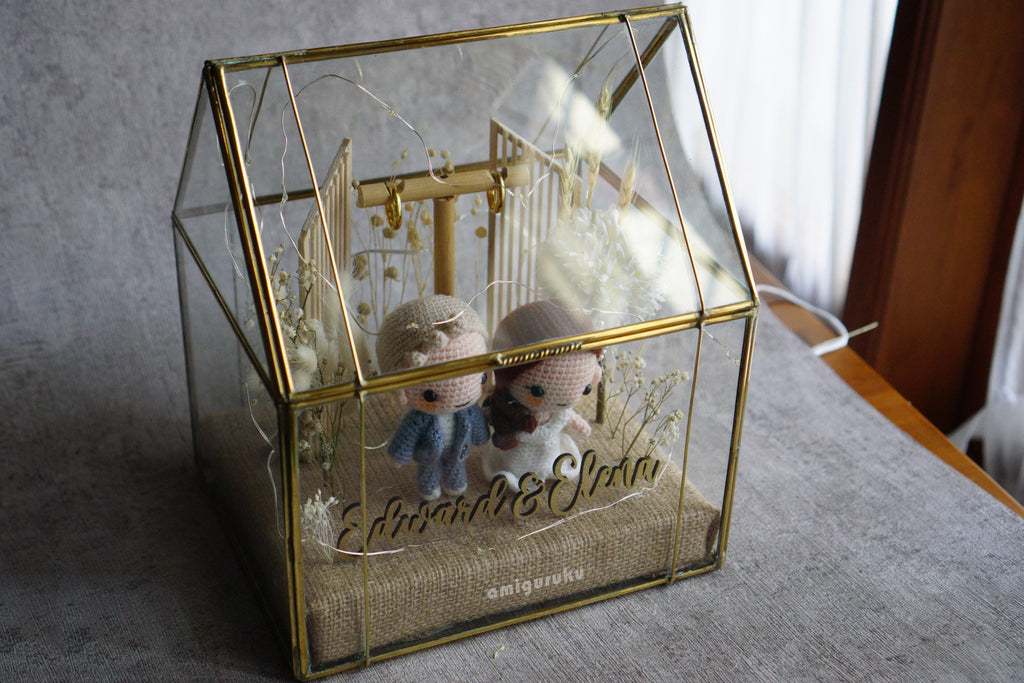 Edward & Elena the Wedding Couple Amigurumi Crochet Pattern