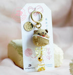 Sling Bag Pug Amigurumi Keychain