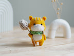 Korin the Squirrel Amigurumi Crochet Pattern