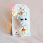 Light Dragon Amigurumi Keychain