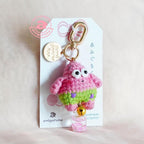 Cute Starfish Amigurumi Keychain