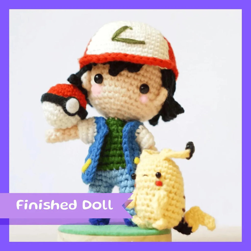 Monster Trainer Amigurumi Doll