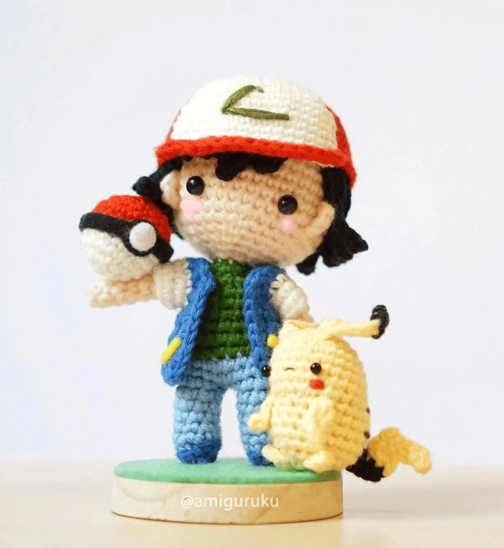Monster Trainer Amigurumi Doll