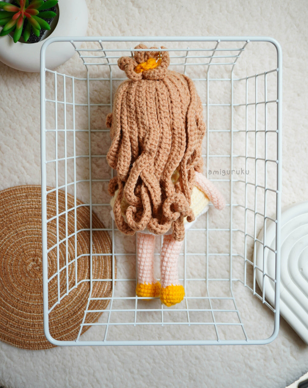 Belle the Beauty Amigurumi Doll