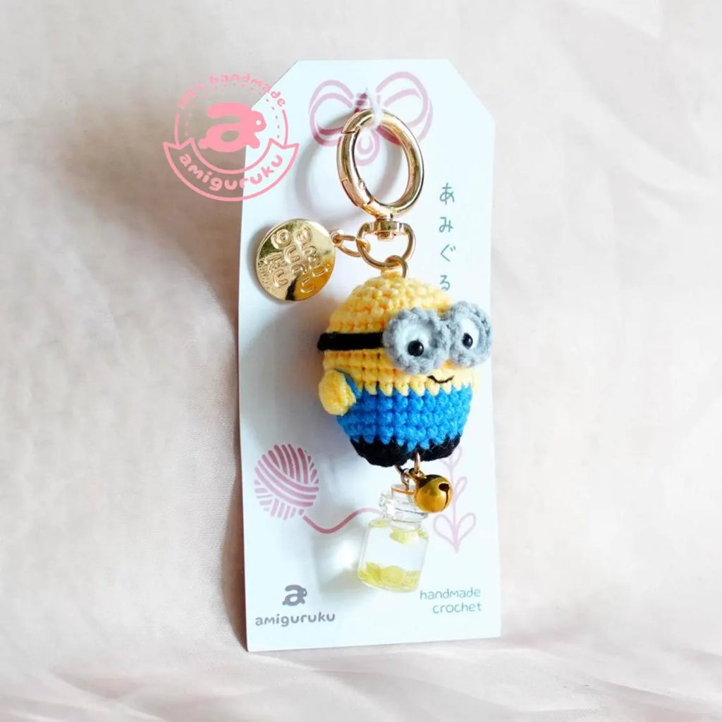 Bob Amigurumi Keychain